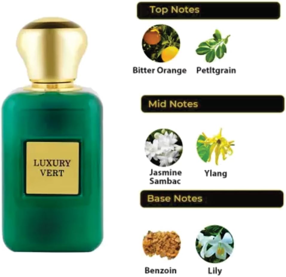 Luxury Vert by Riiffs Eau De Parfum Spray