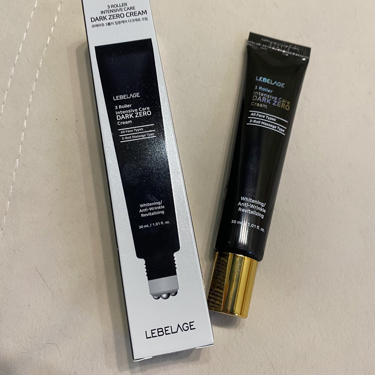 Lebelage 3 Roller Intensive Care Dark Zero Cream