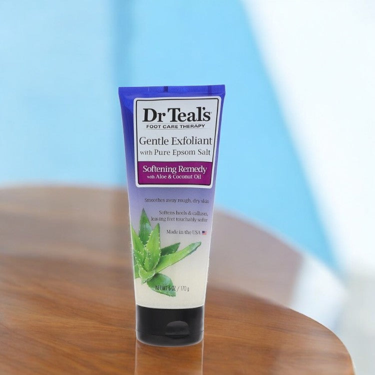 Dr Teal's Gentle Exfoliant With Pure Epson Salt by Dr Teal's Gentle Exfoliant with Pure Epsom Salt Softening Remedy with Aloe & Coconut Oil (Unisex)