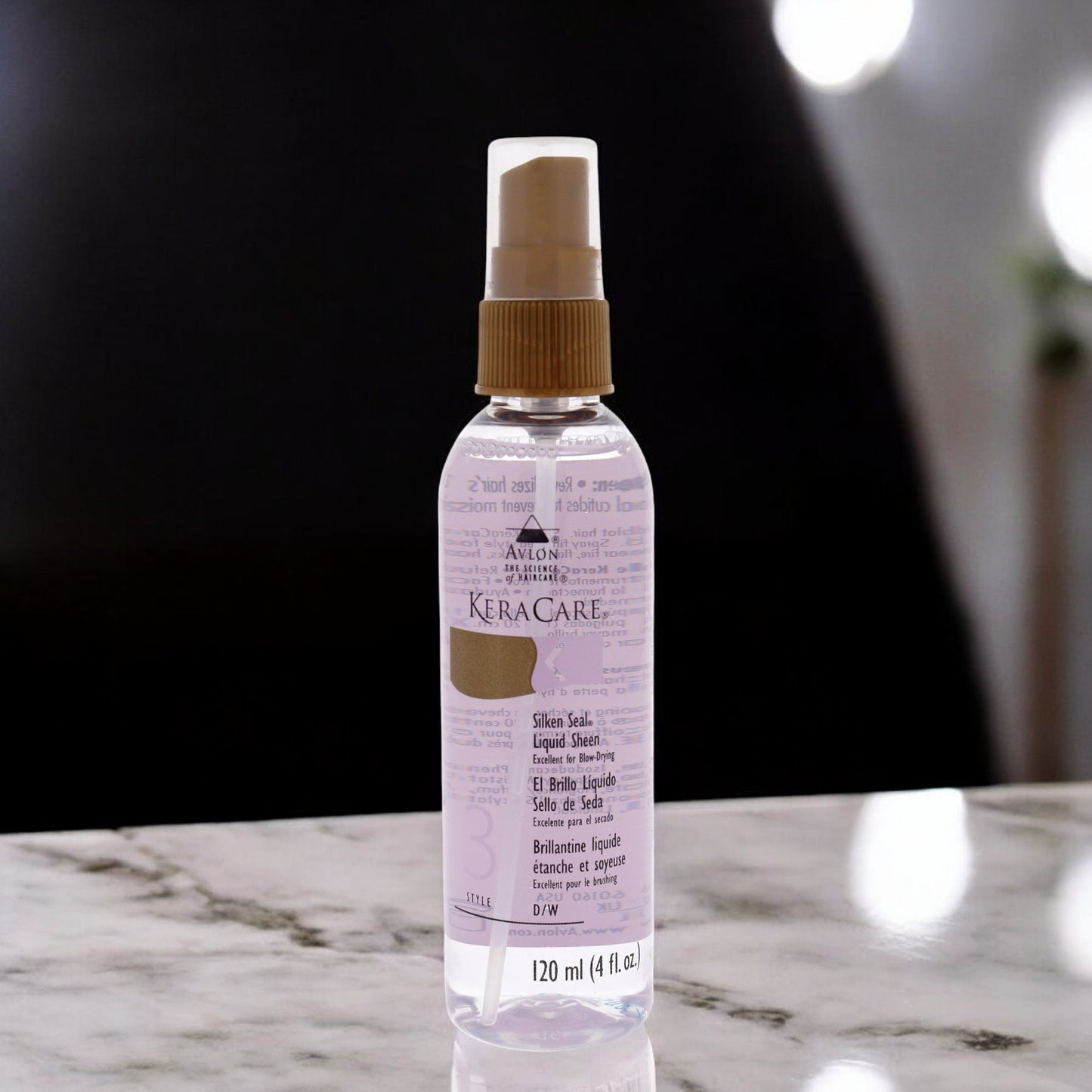 KeraCare Silken Seal Liquid Sheen by Avlon for Unisex - 4 oz Spray