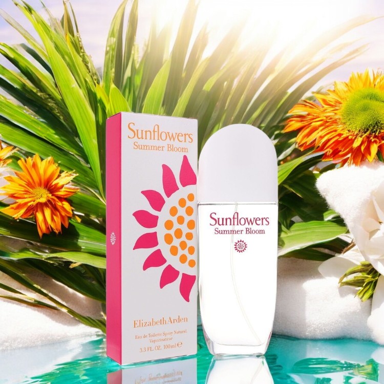 Sunflowers Summer Bloom by Elizabeth Arden Eau De Toilette Spray