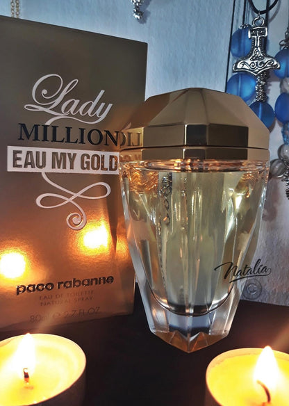 Lady Million Eau My Gold by Paco Rabanne Eau De Toilette Spray