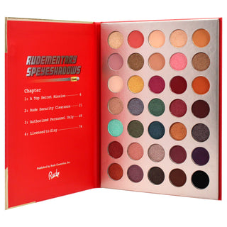 RUDE Rudementary Speyeshadows Palette - Paperback Edition