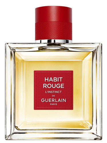 Habit Rouge L'instinct by Guerlain Eau De Toilette Intense Spray