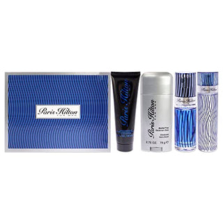 Paris Hilton by Paris Hilton Gift Set - 3.4 oz Eau De Toilette Spray + 3 oz Body Wash + 2.75 oz Deodorant Stick + .25 Mini EDT Spray