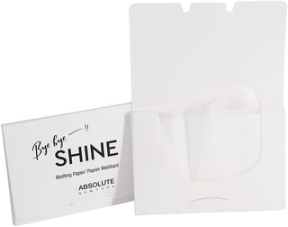 ABSOLUTE Bye Bye Shine Blotting Paper Mirror Compact