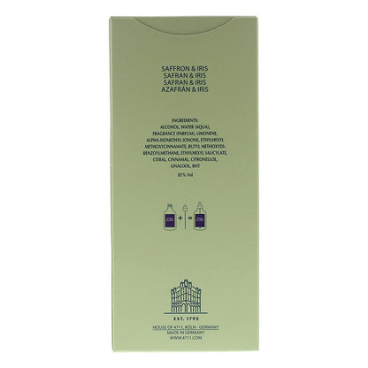 4711 Acqua Colonia Saffron & Iris by 4711 Eau De Cologne Spray