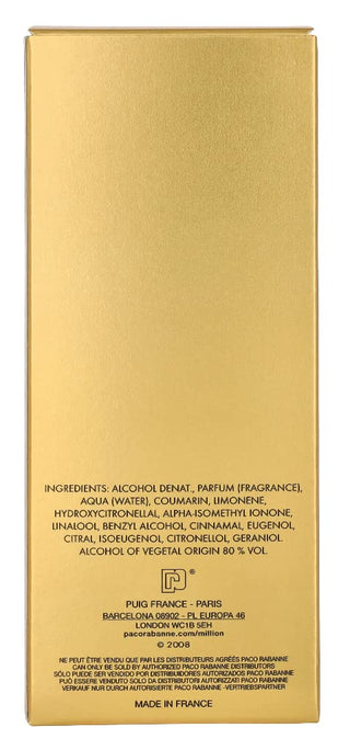 1 Million by Paco Rabanne Eau De Toilette Spray (Tester)