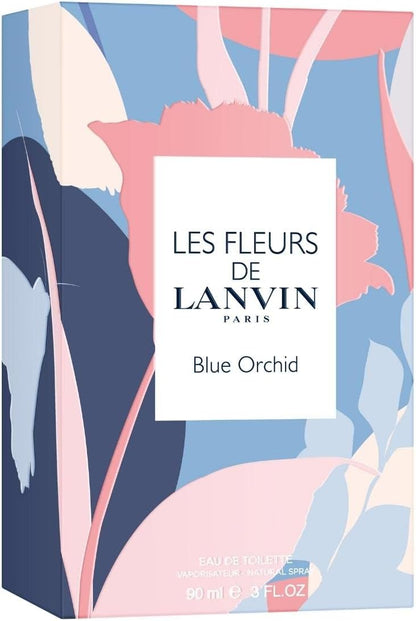 Les Fleurs De Lanvin Blue Orchid by Lanvin Eau De Toilette Spray