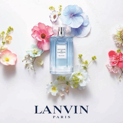 Les Fleurs De Lanvin Blue Orchid by Lanvin Eau De Toilette Spray
