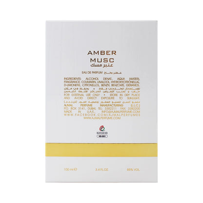 Ajmal Amber Musc by Ajmal Eau De Parfum Spray (Unisex)