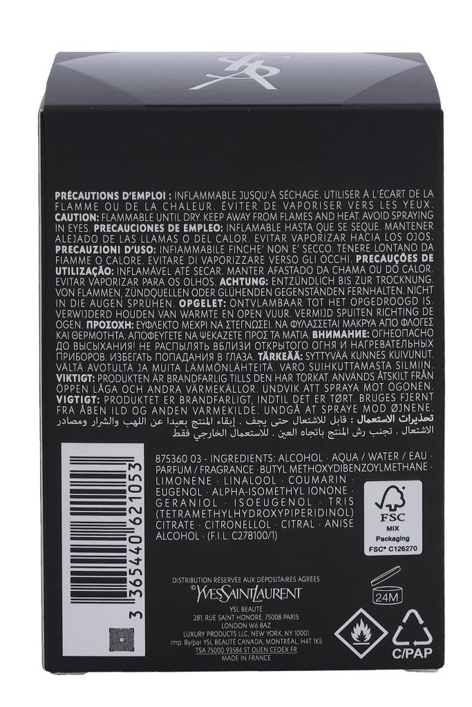 La Nuit De L'homme Le Parfum by Yves Saint Laurent Eau De Parfum Spray