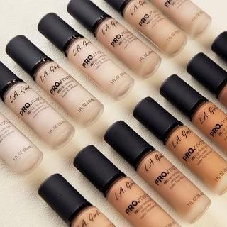 L.A. GIRL PRO Matte Foundation Display Set, 84 pcs