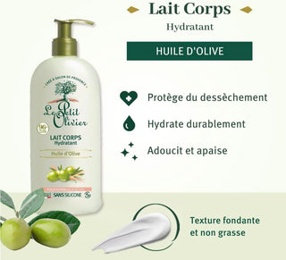 Moisturizing Body Lotion - Olive Oil by Le Petit Olivier for Women - 8.4 oz Body Lotion