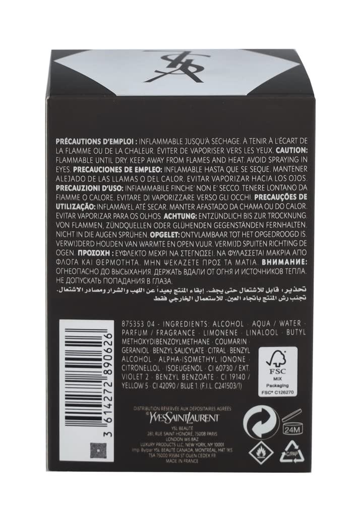 L'homme Le Parfum by Yves Saint Laurent Eau De Parfum Spray