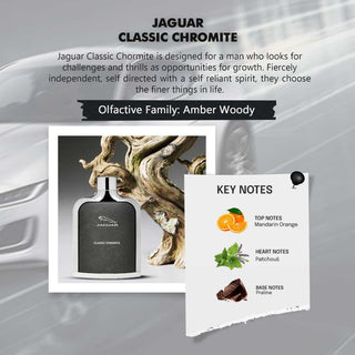 Jaguar Classic Chromite by Jaguar Eau De Toilette Spray