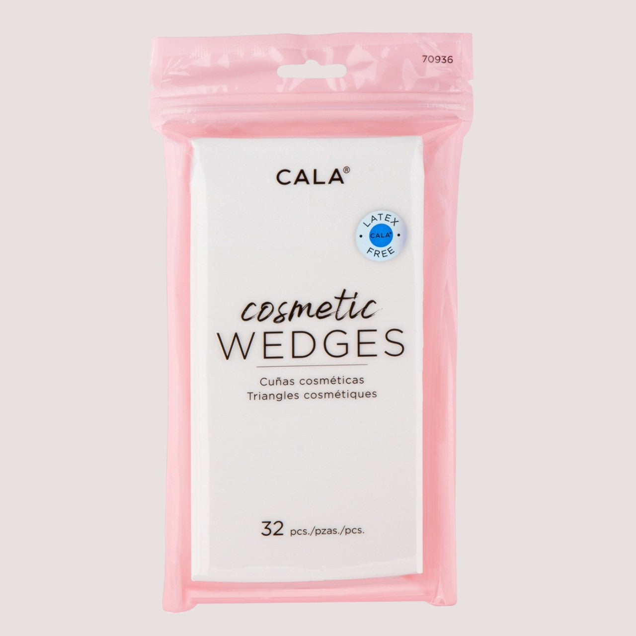 Cala Cosmetic Wedges Latex Free