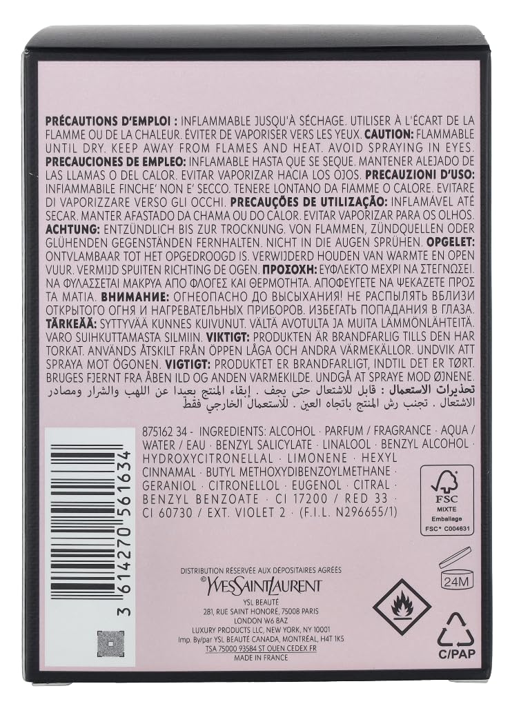 Mon Paris by Yves Saint Laurent Eau De Parfum Spray