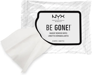 NYX Be Gone Makeup Remover Wipes - White