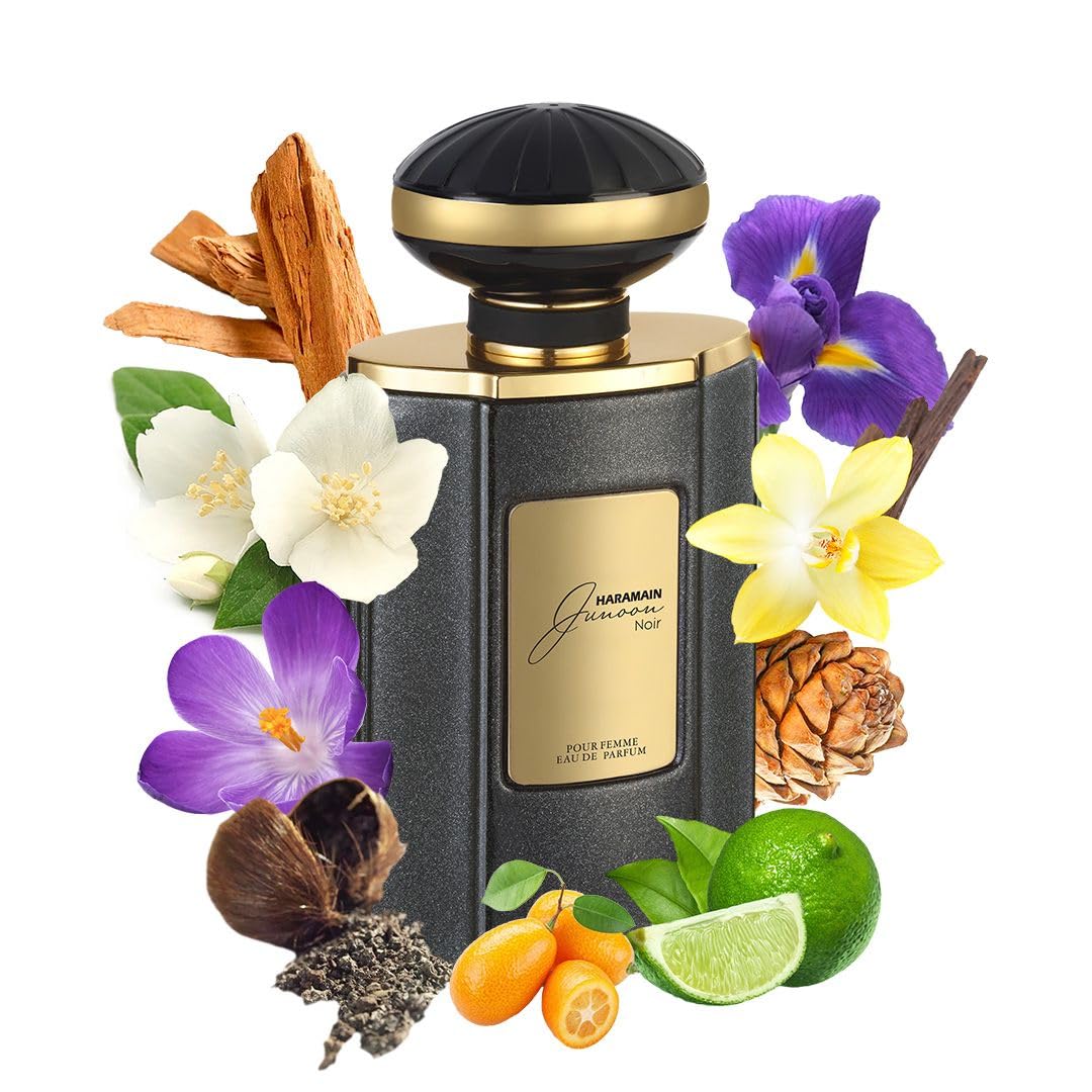 Al Haramain Junoon Noir by Al Haramain Eau De Parfum Spray