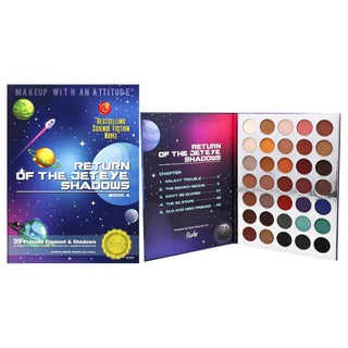 RUDE Return Of The Jet Eyeshadows 35 Eyeshadow Palette - Book 4