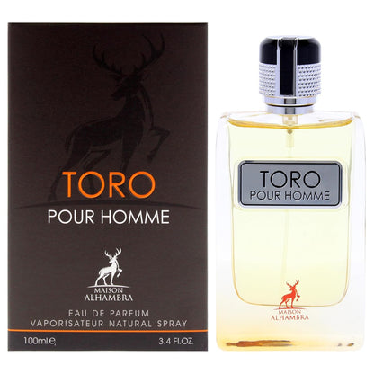 Toro Pour Homme by Maison Alhambra Eau De Parfum Spray