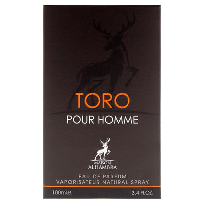 Toro Pour Homme by Maison Alhambra Eau De Parfum Spray