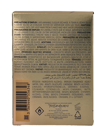 Opium by Yves Saint Laurent Eau De Parfum Spray