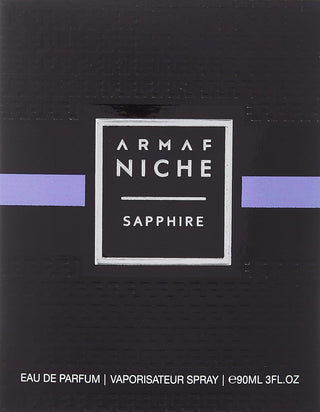 Armaf Niche Sapphire by Armaf Eau De Parfum Spray