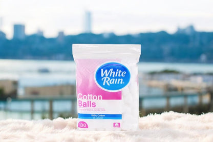White Rain Cotton Rounds 100 Count
