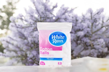 White Rain Cotton Rounds 100 Count