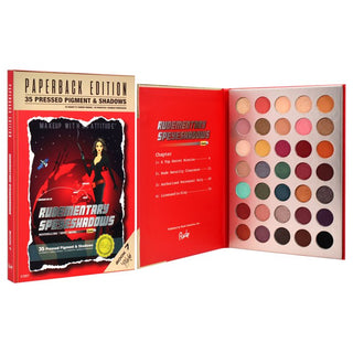 RUDE Rudementary Speyeshadows Palette - Paperback Edition