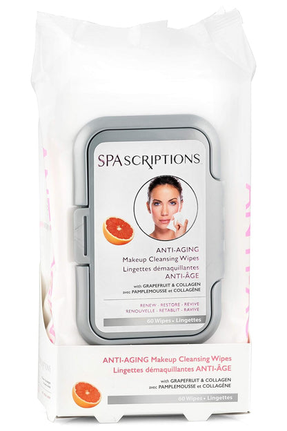 Spa Scriptions Micellar Facial Cleansing Wipes 60 Wipes