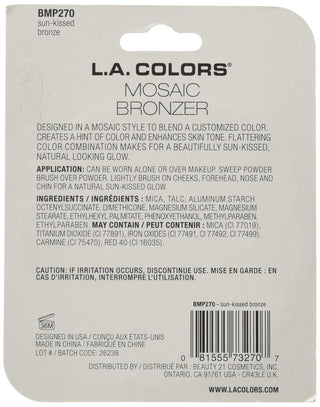 LA COLORS Mosaic Bronzer - Sunkissed