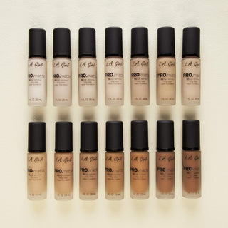 L.A. GIRL PRO Matte Foundation Display Set, 84 pcs