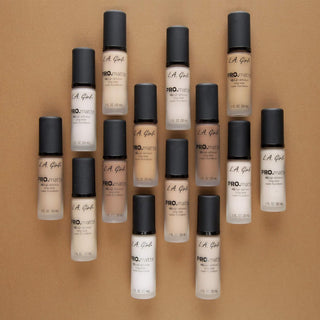 L.A. GIRL PRO Matte Foundation Display Set, 84 pcs