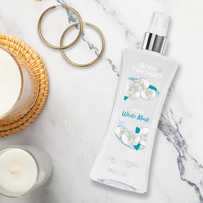 Body Fantasies Signature Fresh White Musk by Parfums De Coeur Body Spray