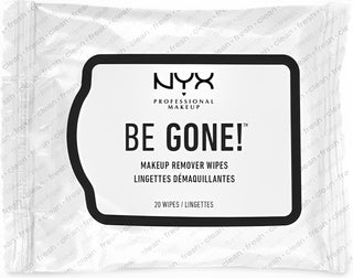 NYX Be Gone Makeup Remover Wipes - White