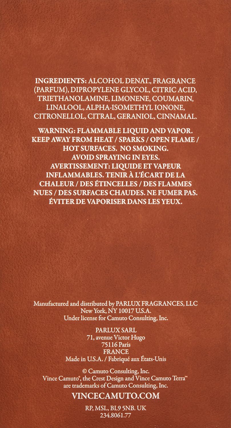 Vince Camuto Terra by Vince Camuto Eau De Toilette Spray