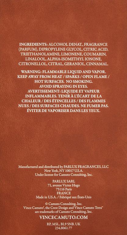 Vince Camuto Terra by Vince Camuto Eau De Toilette Spray