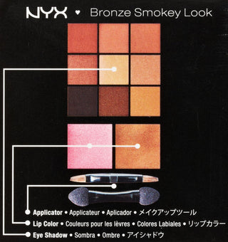 NYX S109B Bronze Smokey Look Kit - NXS109B