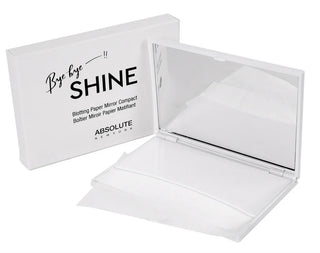 ABSOLUTE Bye Bye Shine Blotting Paper Mirror Compact