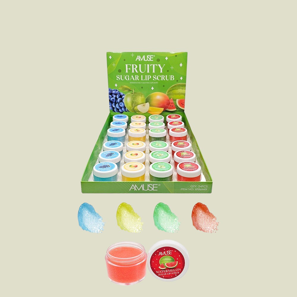Amuse Fruity Sugar Lip Scrub