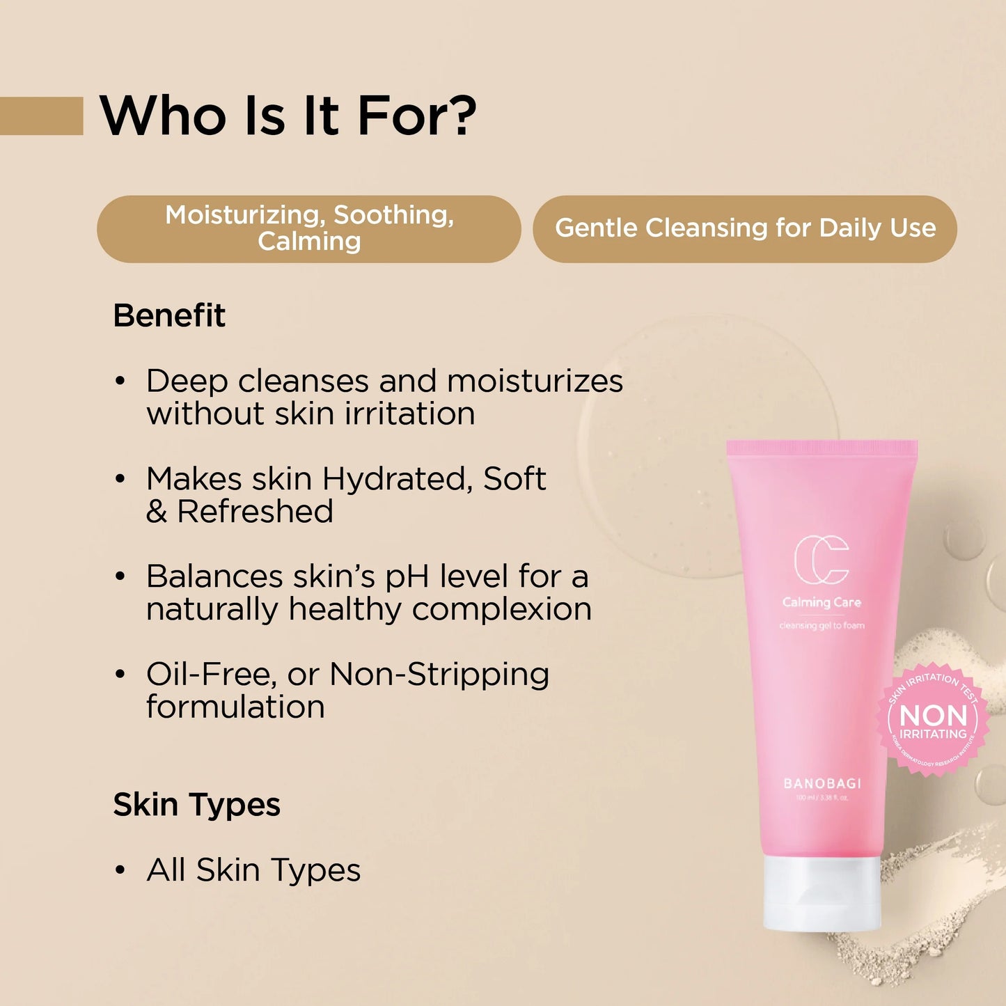 Banobagi Calming Care Cleanser