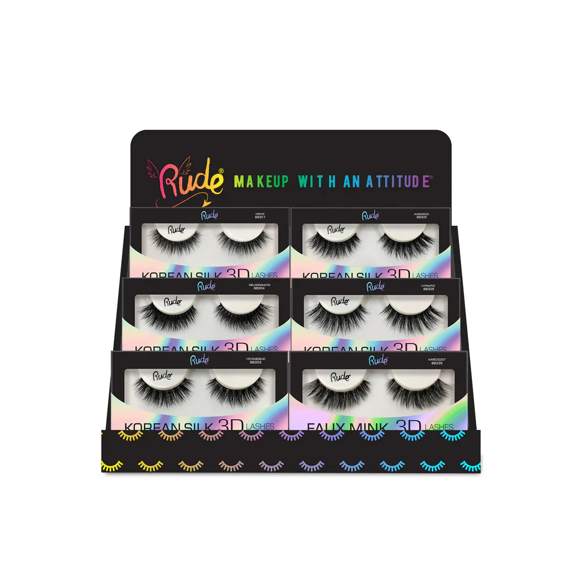 RUDE Lush - Korean Silk 3D Lashes