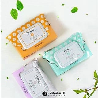 ABSOLUTE Makeup Cleansing Tissue 50CT