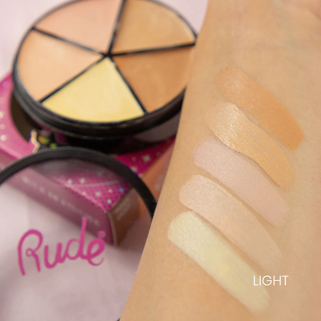 RUDE Fabulous Concealer Wheel