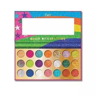 RUDE United Shades of Glitter - 21 Pressed Glitter Palette