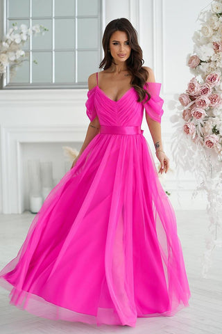 Long dress Bicotone