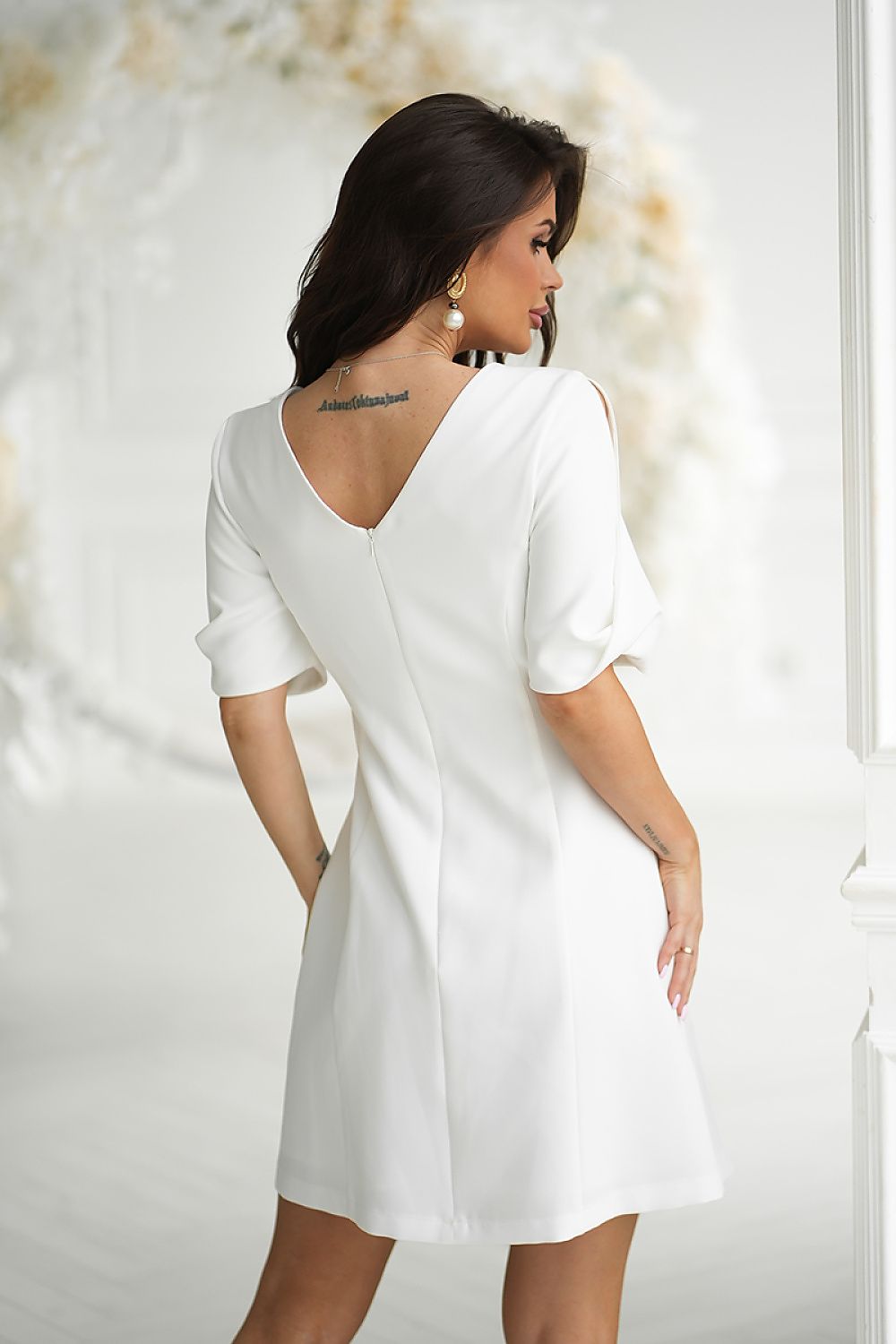  Cocktail dress model 210728 Bicotone 